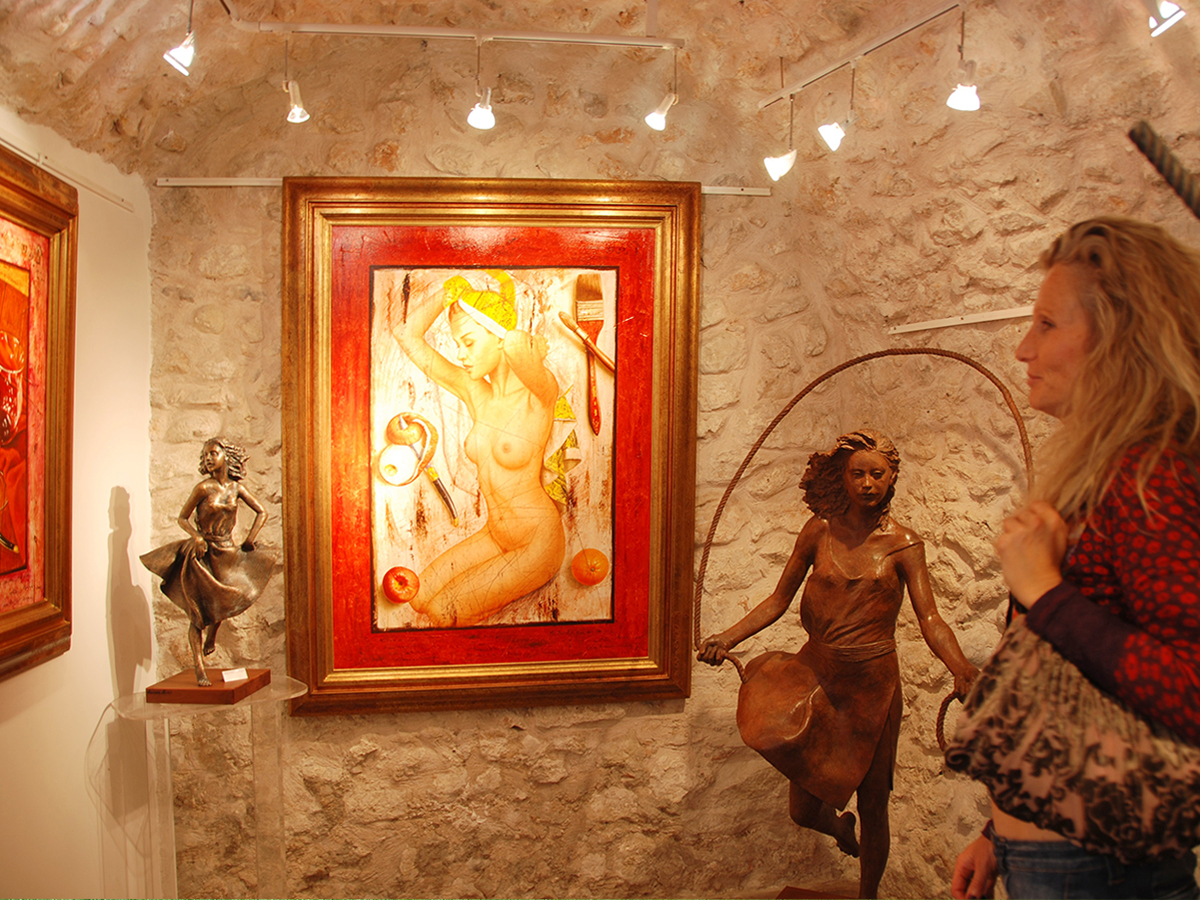vence-artgallery Art in St Paul de Vence